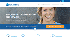 Desktop Screenshot of earhealth.co.nz